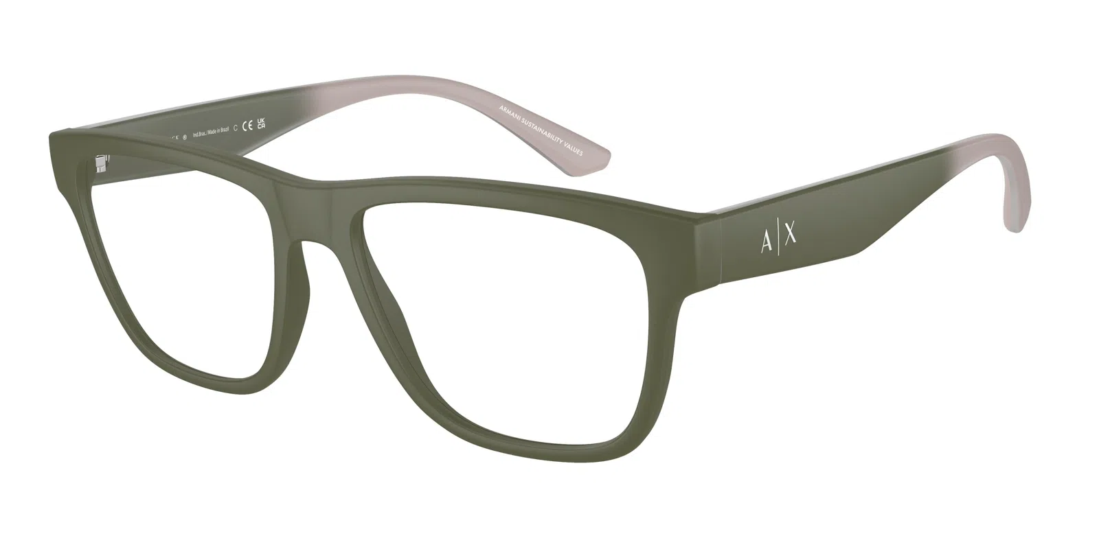 Armani Exchange 3105 Eyeglasses - view 4